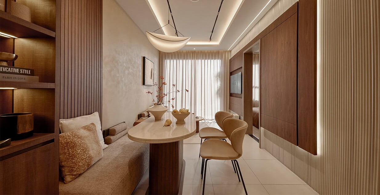 tổng thể căn hộ 3PN - 2 WC SKY VENUE