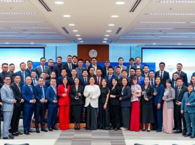 Các đối tác chiến lược đồng hành trong dự án Sky venue tại trụ sở Mitsubishi Corporation (Tokyo, Nhật Bản) (Ảnh: CĐT).