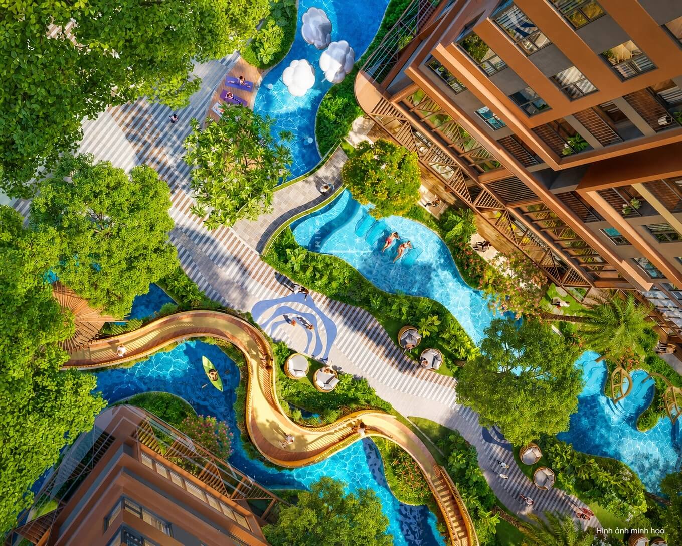 Thiết kế cảnh quan tại dự án Sky venue